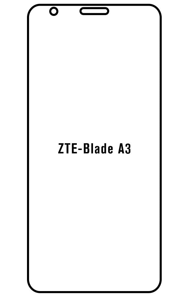 Film hydrogel ZTE Blade A3 2020 - Film écran anti-casse Hydrogel