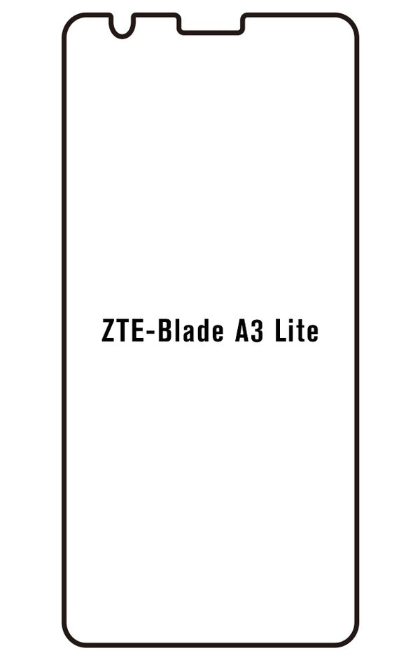 Film hydrogel ZTE Blade A3 Lite - Film écran anti-casse Hydrogel