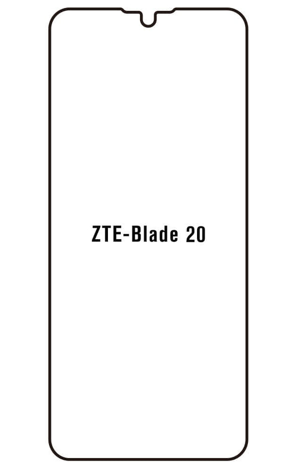 Film hydrogel ZTE Blade 20 5G - Film écran anti-casse Hydrogel