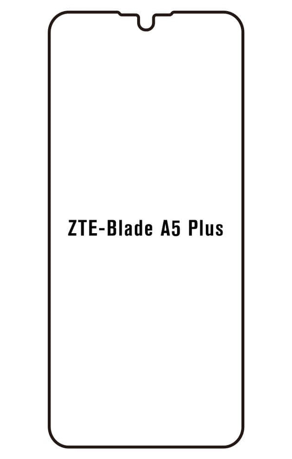 Film hydrogel ZTE Blade A5 Plus - Film écran anti-casse Hydrogel