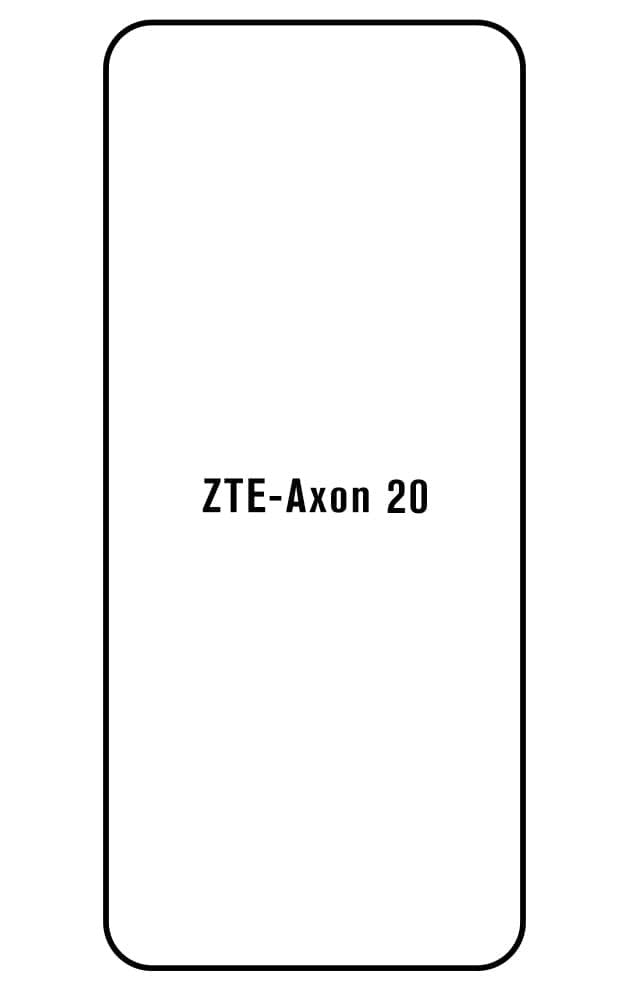 Film hydrogel ZTE Axon 20 5G - Film écran anti-casse Hydrogel