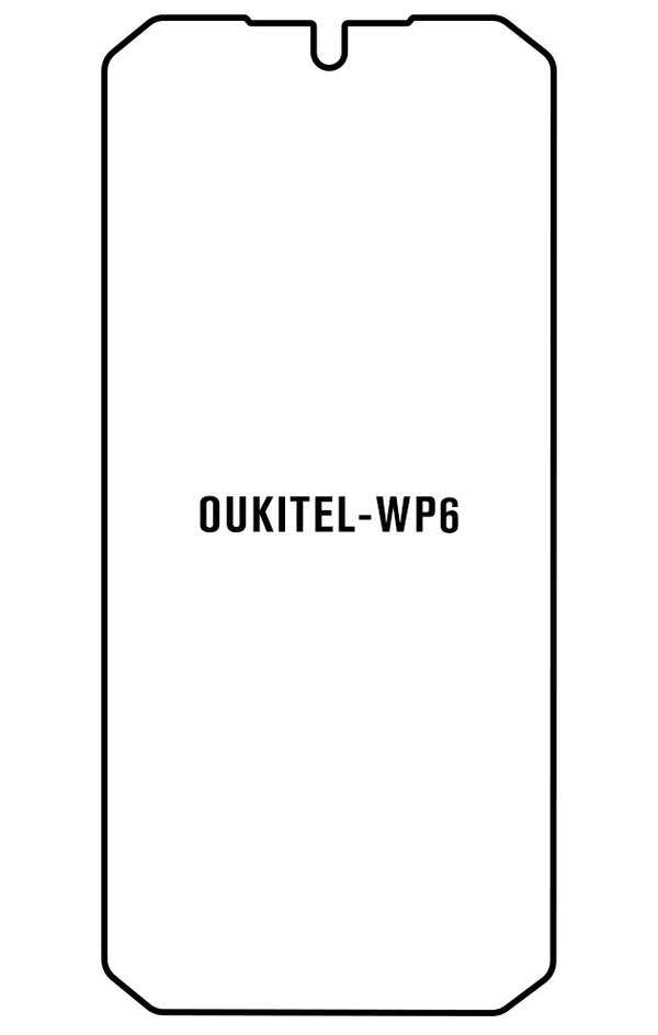 Film hydrogel Oukitel WP6 - Film écran anti-casse Hydrogel
