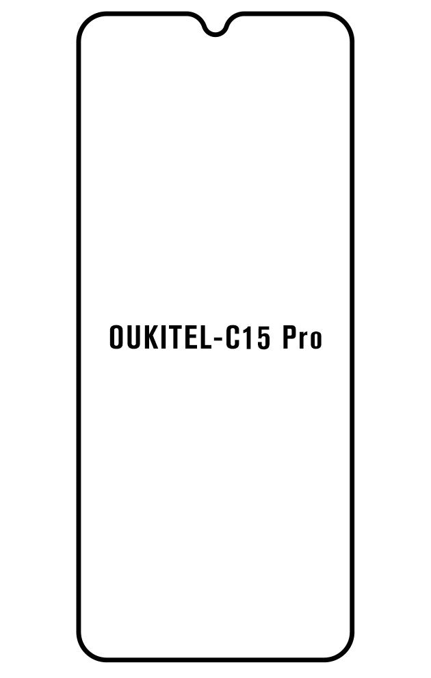 Film hydrogel Oukitel C15 Pro-西班牙客户提供 - Film écran anti-casse Hydrogel