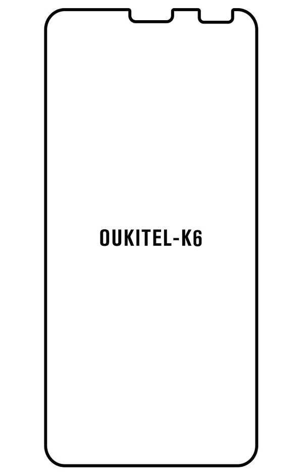 Film hydrogel Oukitel K6 - Film écran anti-casse Hydrogel