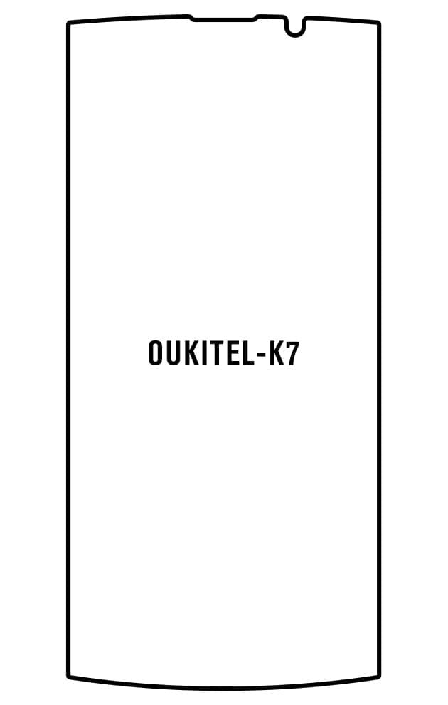 Film hydrogel Oukitel K7 - Film écran anti-casse Hydrogel