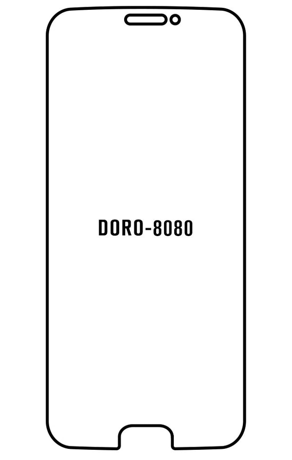 Film hydrogel Doro 8080 - Film écran anti-casse Hydrogel