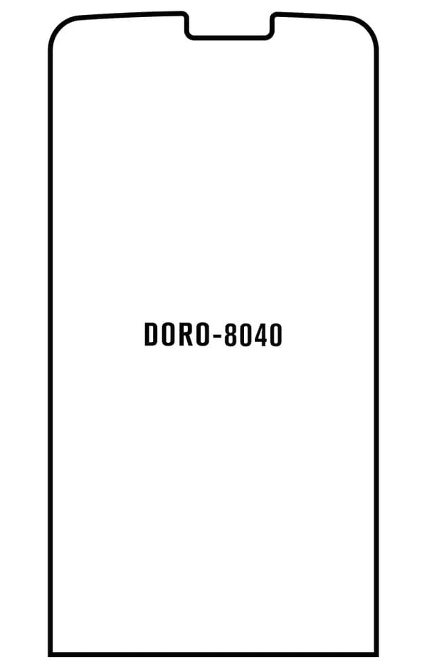 Film hydrogel Doro 8040 - Film écran anti-casse Hydrogel
