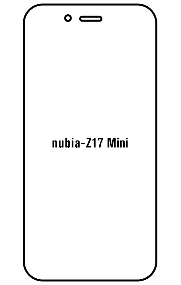 Film hydrogel Nubia Z17mini - Film écran anti-casse Hydrogel