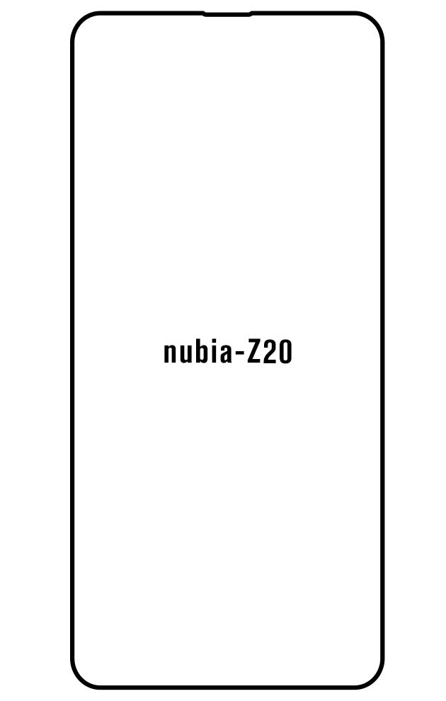 Film hydrogel Nubia Z20 - Film écran anti-casse Hydrogel
