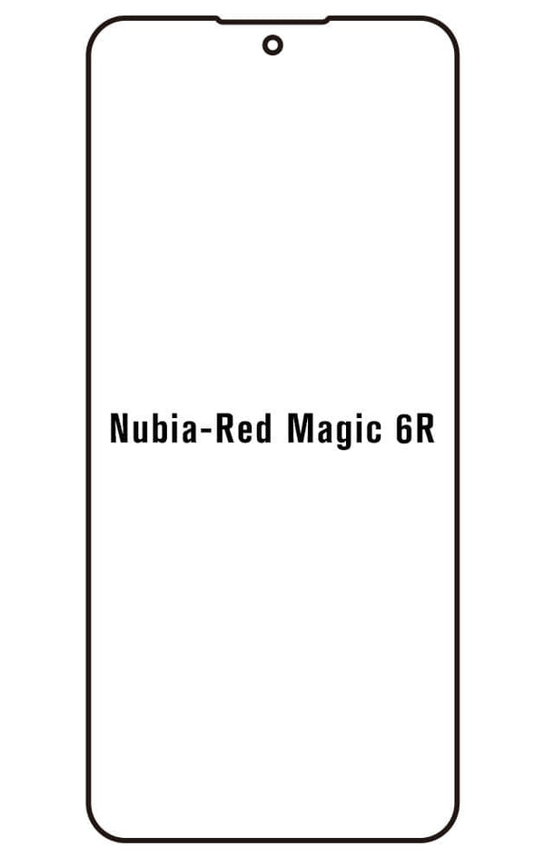 Film hydrogel Nubia Red Magic 6R - Film écran anti-casse Hydrogel