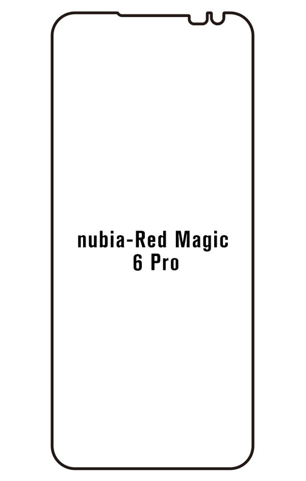 Film hydrogel Nubia Red Magic 6 Pro - Film écran anti-casse Hydrogel
