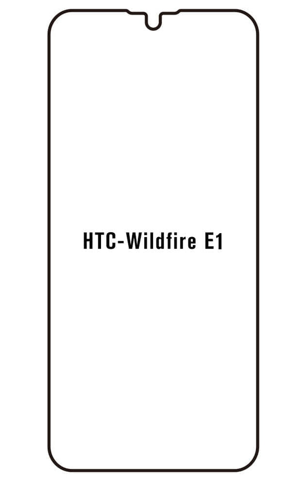 Film hydrogel Htc Wildfire E1 - Wildfire E1 plus - Film écran anti-casse Hydrogel