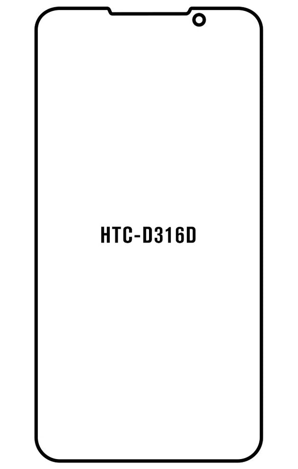 Film hydrogel Htc D316D - Film écran anti-casse Hydrogel
