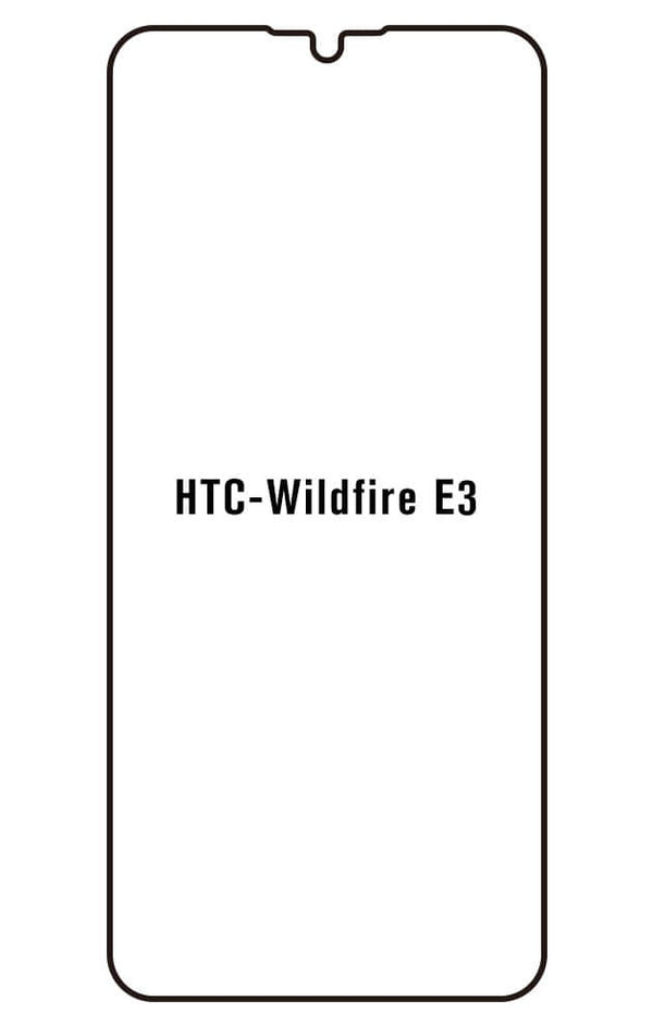 Film hydrogel Htc Wildfire E3 - Film écran anti-casse Hydrogel