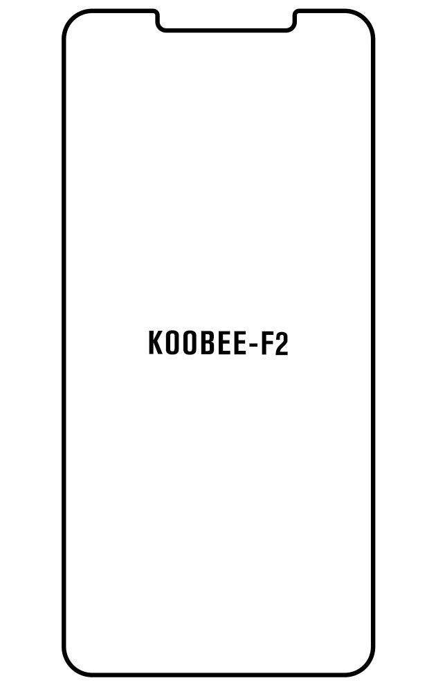 Film hydrogel Koobee F2 - Film écran anti-casse Hydrogel