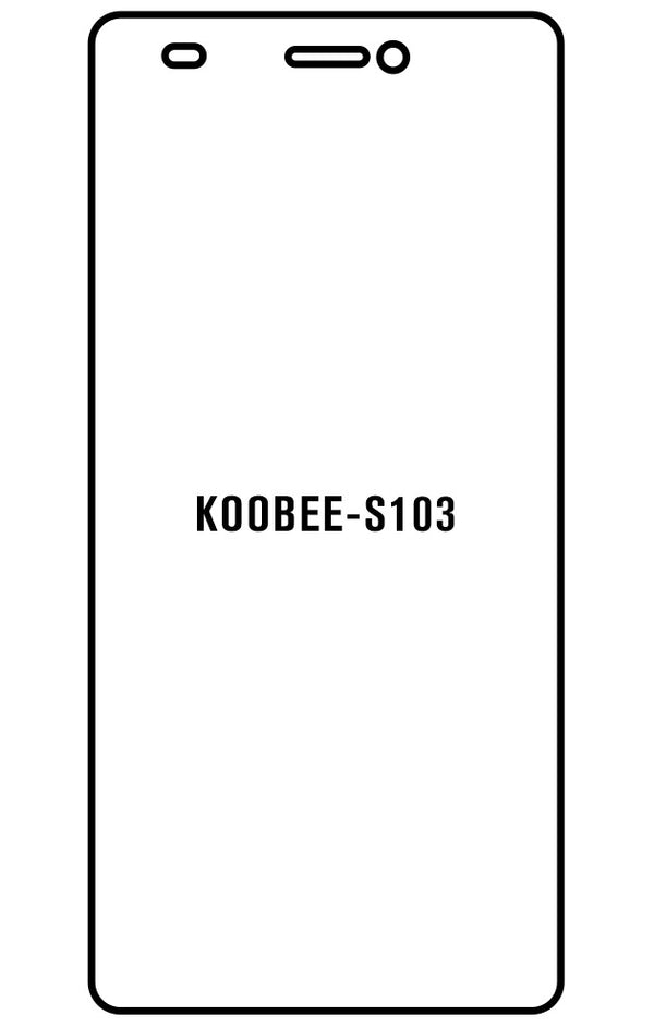 Film hydrogel Koobee S103 - Film écran anti-casse Hydrogel