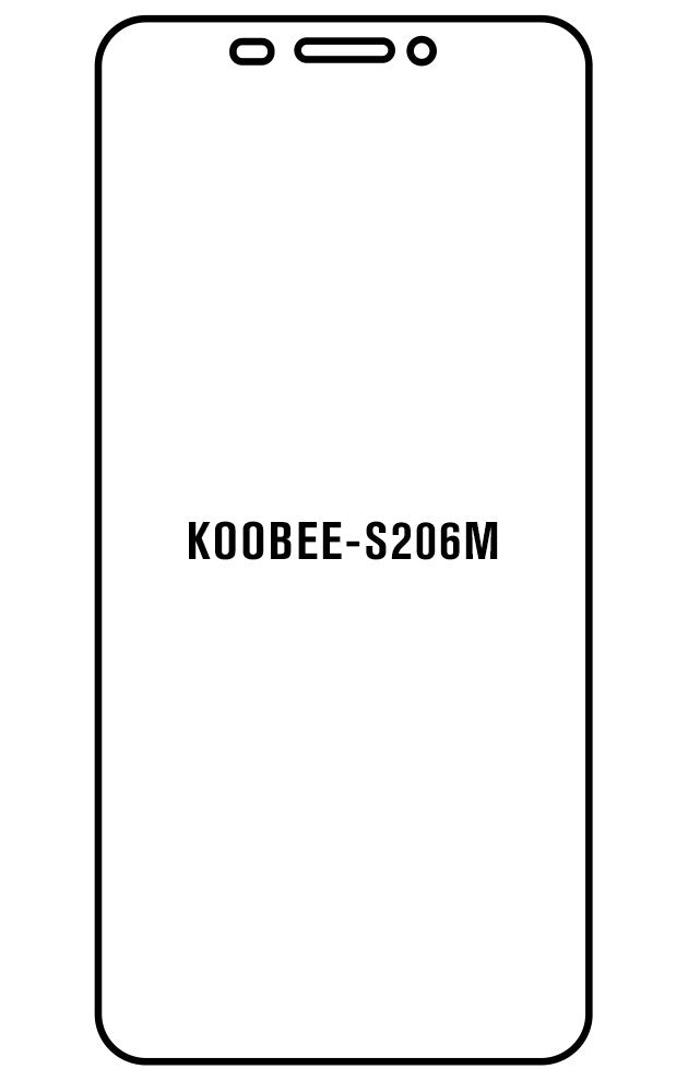 Film hydrogel Koobee S206M - Film écran anti-casse Hydrogel