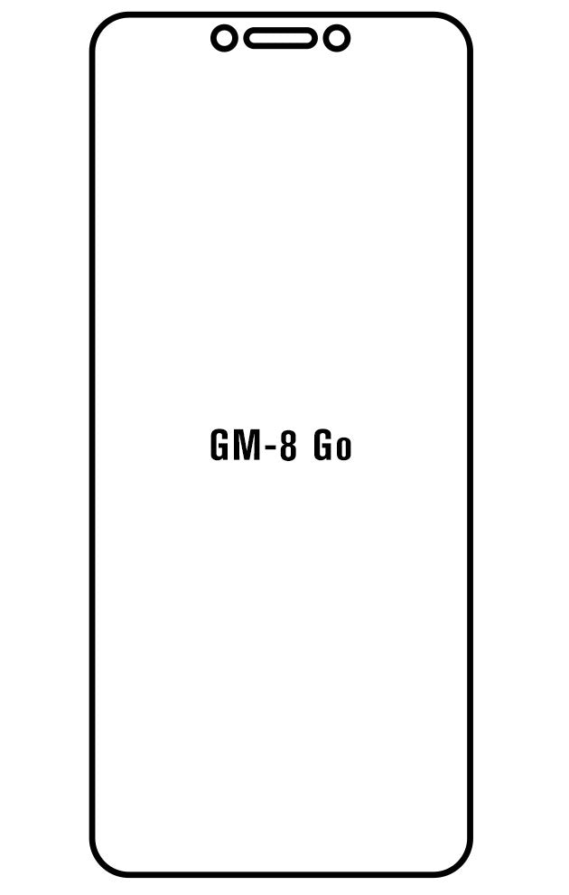 Film hydrogel General Mobile (GM) 8 Go - Film écran anti-casse Hydrogel
