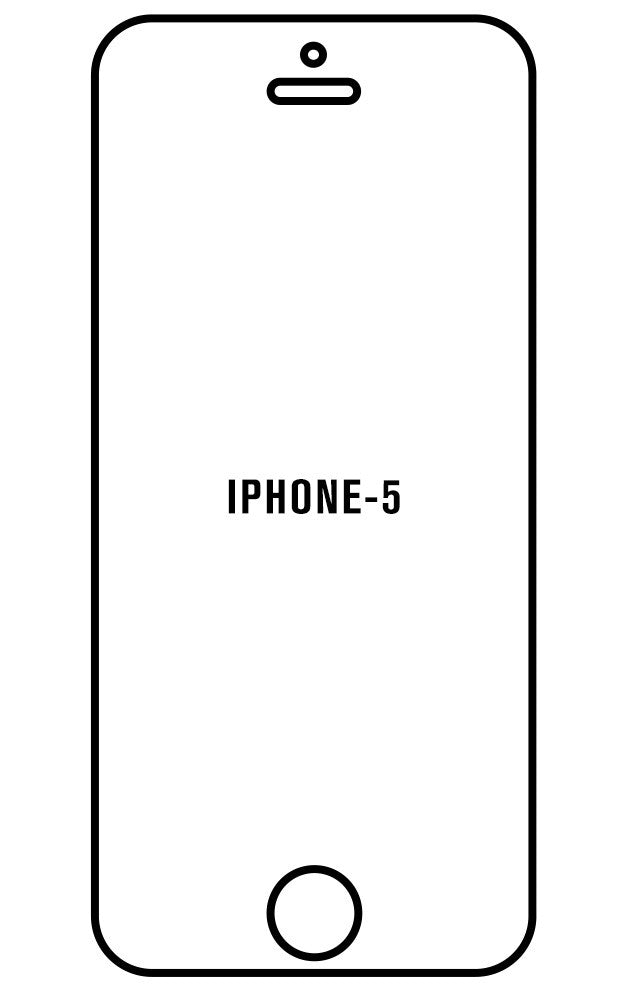 Film hydrogel Apple iPhone 5 - Film écran anti-casse Hydrogel