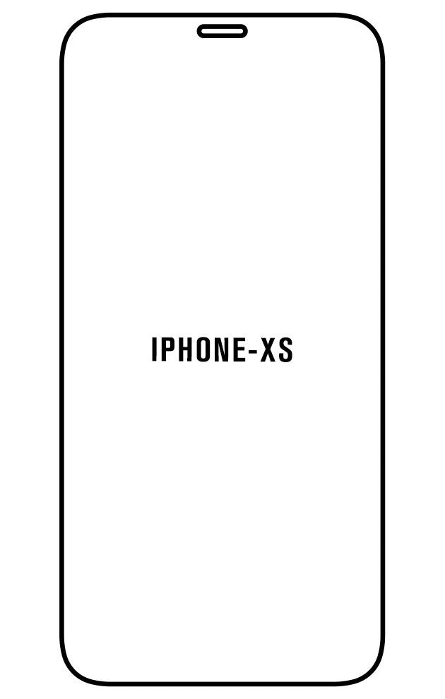 Film hydrogel Apple iPhone XS - Film écran anti-casse Hydrogel