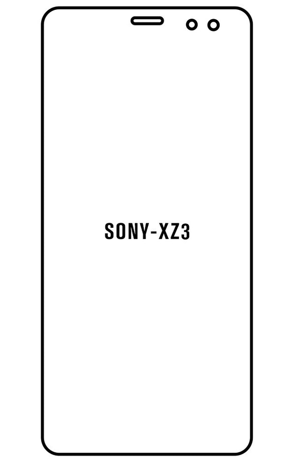 Film hydrogel Sony XZ3 - Film écran anti-casse Hydrogel