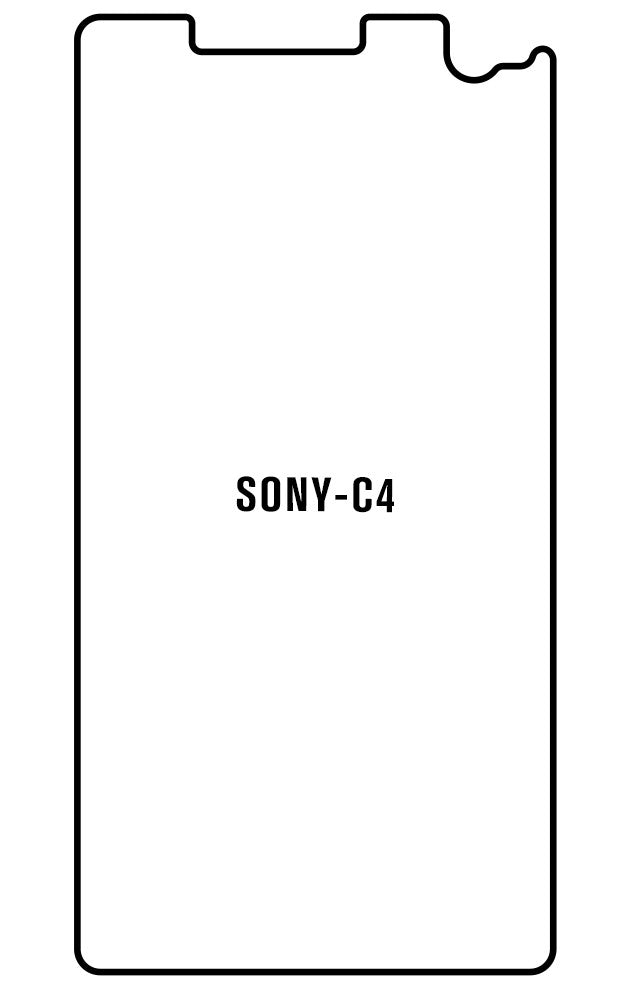 Film hydrogel Sony C4 - Film écran anti-casse Hydrogel