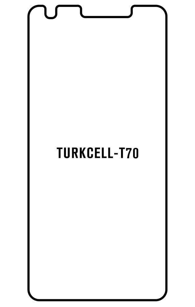 Film hydrogel Turkcell T70 - Film écran anti-casse Hydrogel