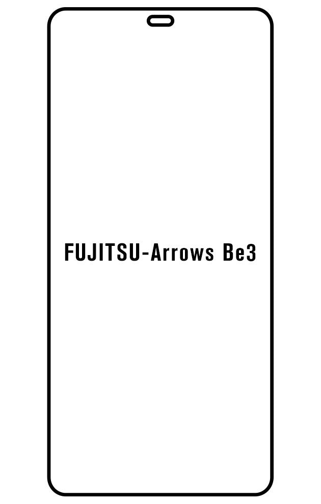 Film hydrogel Fujitsu Arrows Be3 F-02L - Film écran anti-casse Hydrogel
