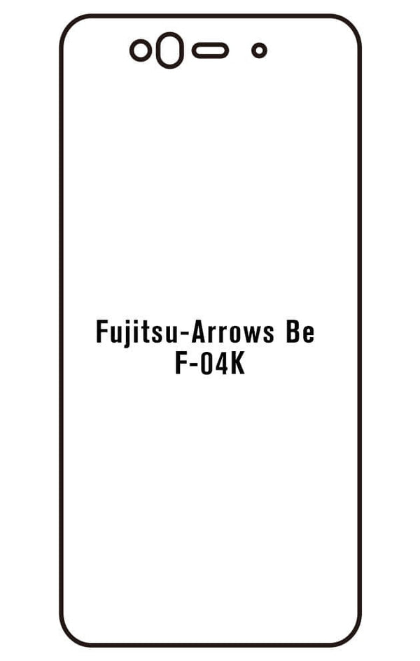 Film hydrogel Fujitsu Arrows Be F-04K - Film écran anti-casse Hydrogel