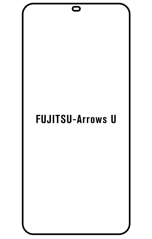 Film hydrogel Fujitsu Arrows U - Film écran anti-casse Hydrogel
