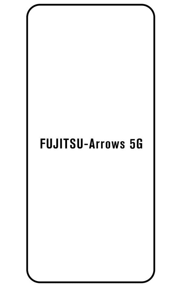 Film hydrogel Fujitsu Arrows 5G F-51A - Film écran anti-casse Hydrogel