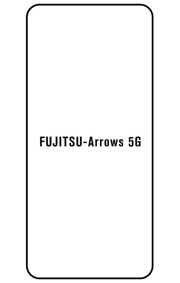 Film hydrogel Fujitsu Arrows 5G F-51A - Film écran anti-casse Hydrogel