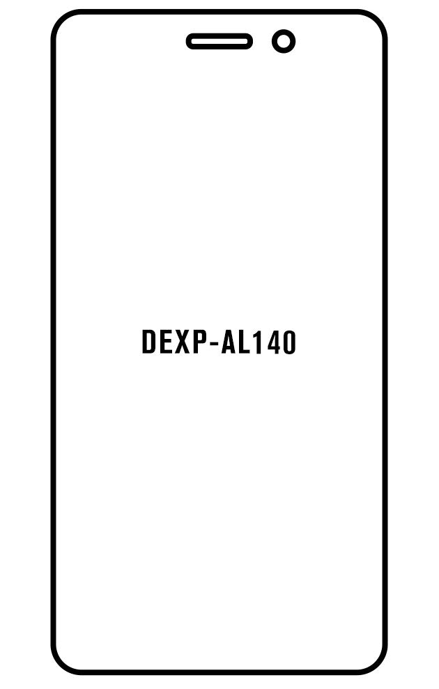 Film hydrogel Dexp AL140 - Film écran anti-casse Hydrogel