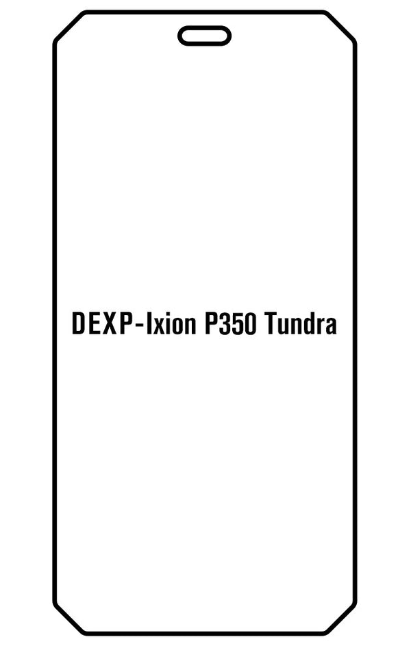 Film hydrogel Dexp Ixion P350 Tundra - Film écran anti-casse Hydrogel