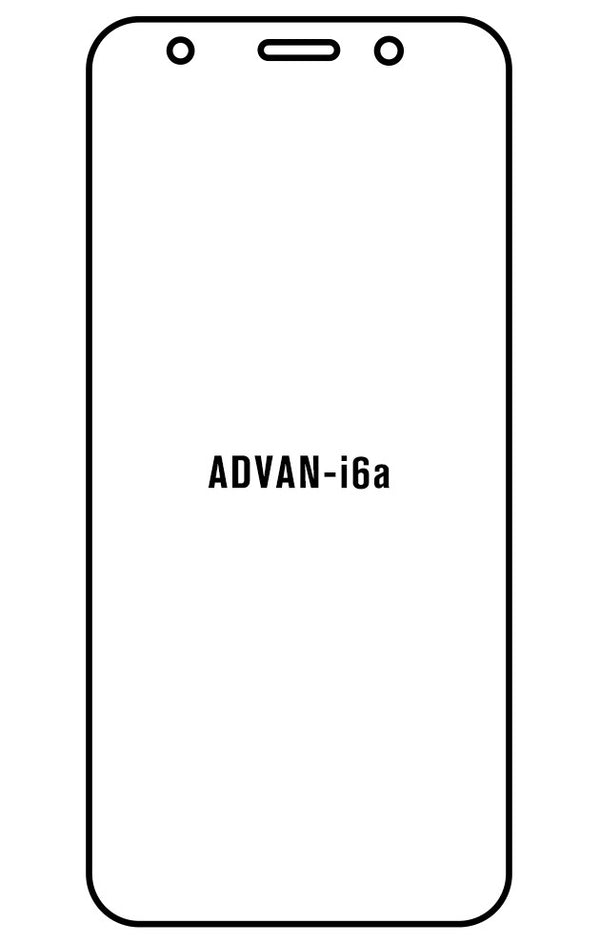 Film hydrogel Advan i6A - Film écran anti-casse Hydrogel