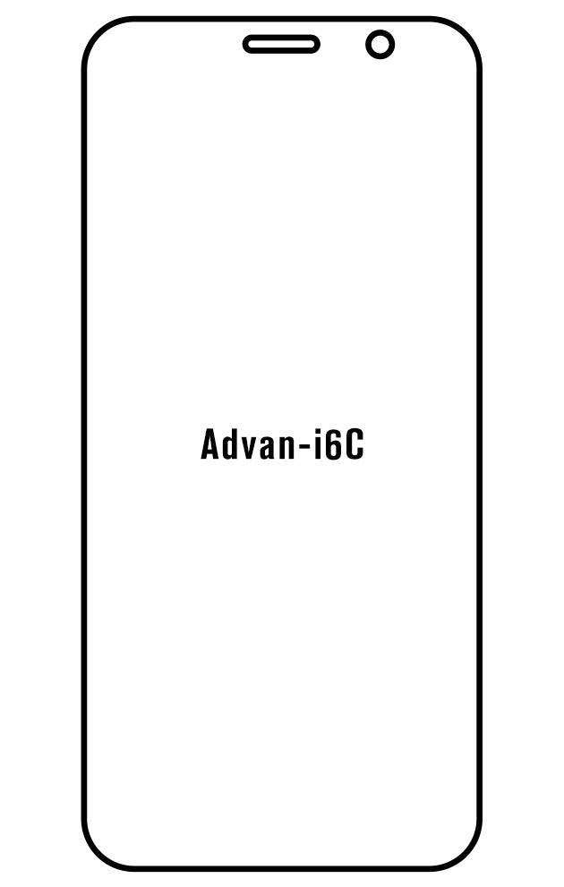 Film hydrogel Advan i6C - Film écran anti-casse Hydrogel
