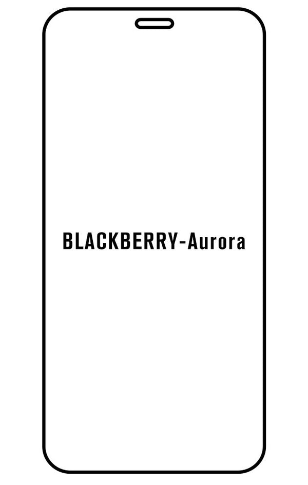Film hydrogel BlackBerry Aurora - Film écran anti-casse Hydrogel