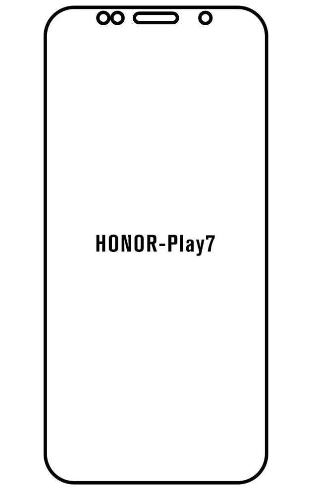 Film hydrogel Honor Play7 - Film écran anti-casse Hydrogel