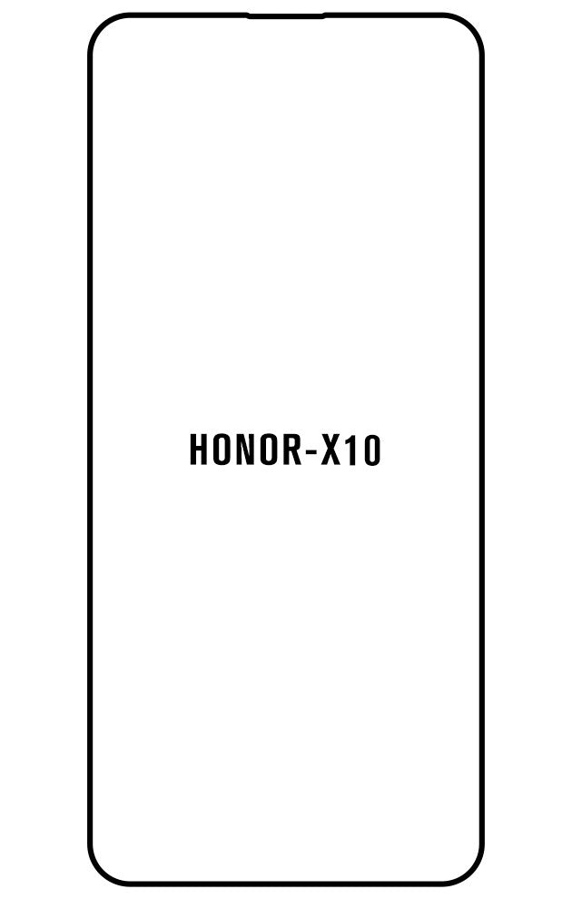 Film hydrogel Honor X10 - Film écran anti-casse Hydrogel