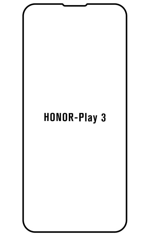 Film hydrogel Honor Play3 - Film écran anti-casse Hydrogel