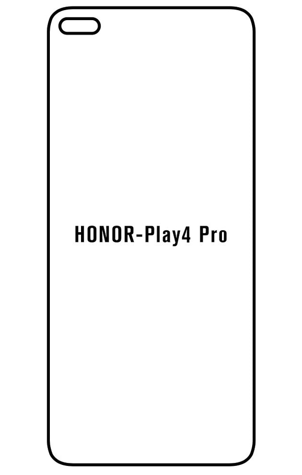 Film hydrogel Honor Play4 Pro - Film écran anti-casse Hydrogel