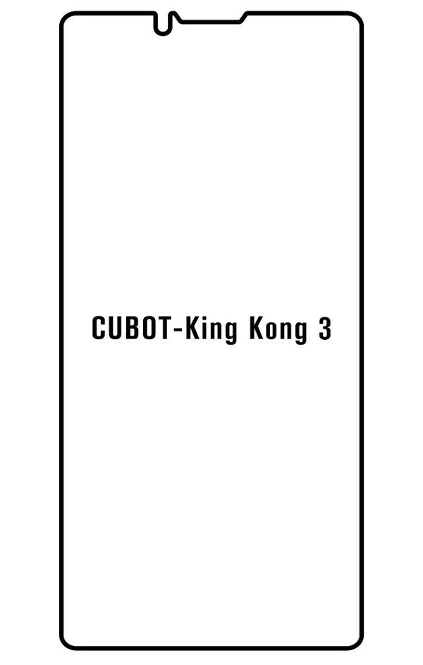 Film hydrogel Cubot King Kong 3 - Film écran anti-casse Hydrogel