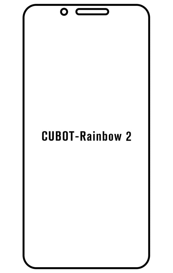 Film hydrogel Cubot Rainbow 2 - Film écran anti-casse Hydrogel