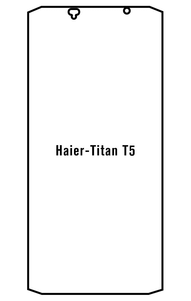 Film hydrogel Haier Titan T5 - Film écran anti-casse Hydrogel