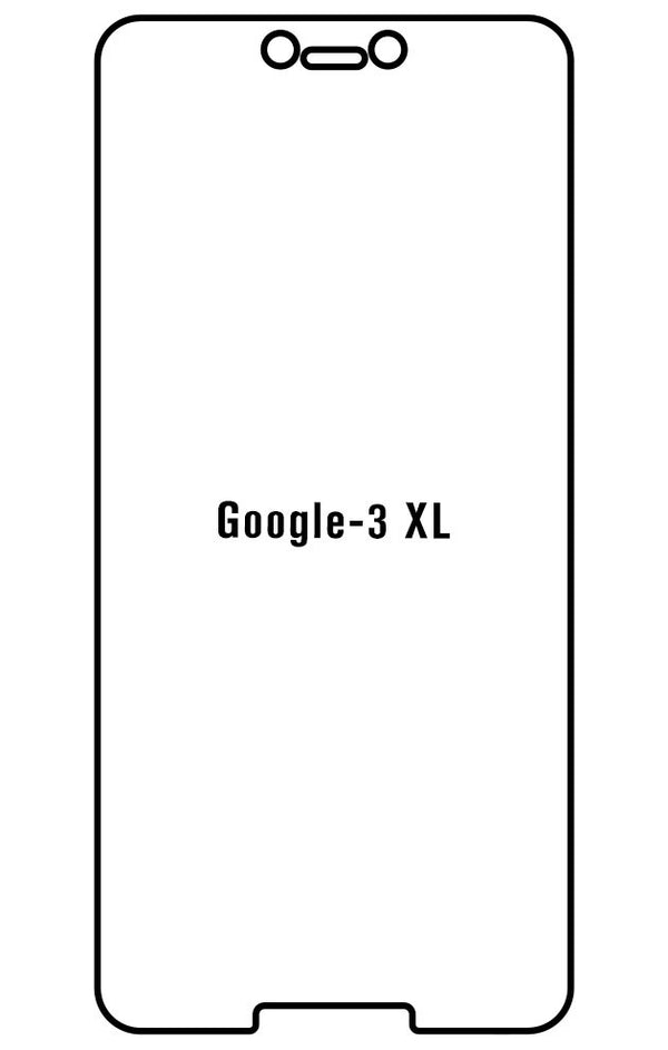 Film hydrogel Google Pixel 3 XL - Film écran anti-casse Hydrogel