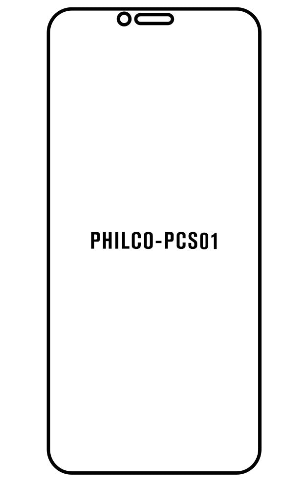 Film hydrogel Philco PCS01 - Film écran anti-casse Hydrogel