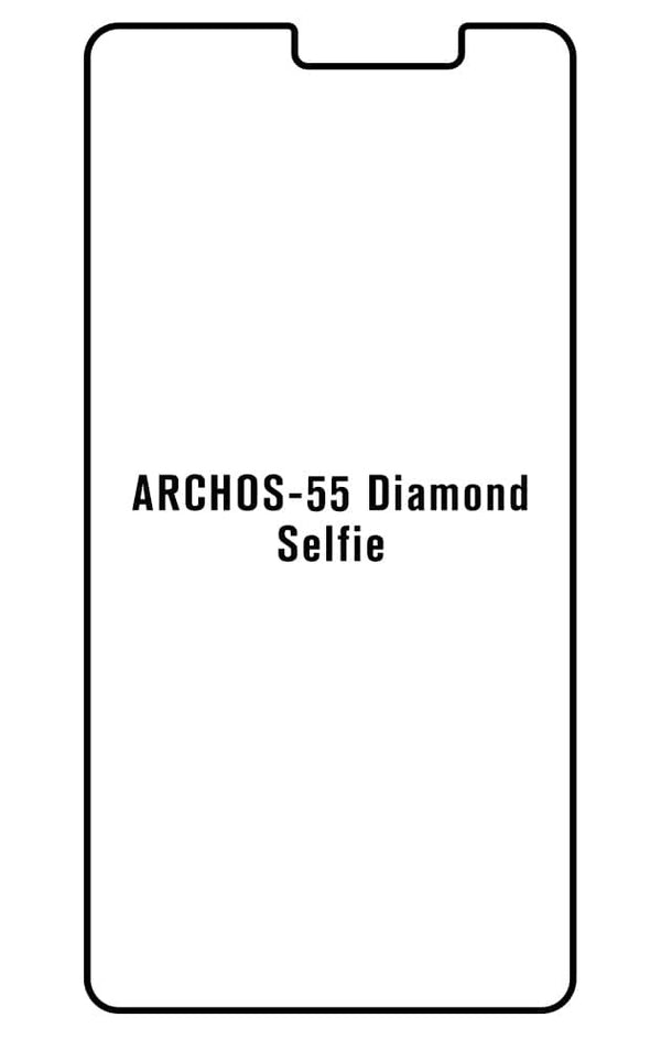 Film hydrogel ARCHOS 55 Diamond Selfie - Film écran anti-casse Hydrogel