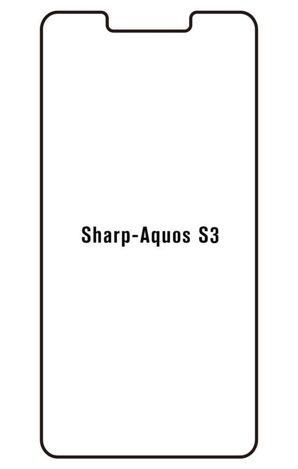 Film hydrogel SHARP Aquos S3 FS8032 - Film écran anti-casse Hydrogel