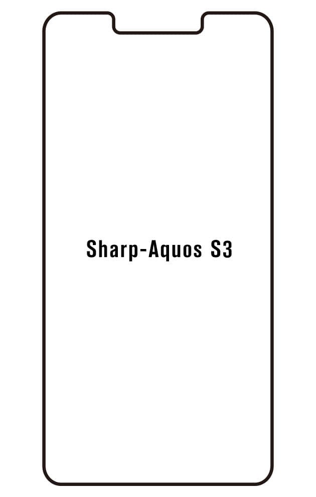 Film hydrogel SHARP Aquos S3 FS8032 - Film écran anti-casse Hydrogel