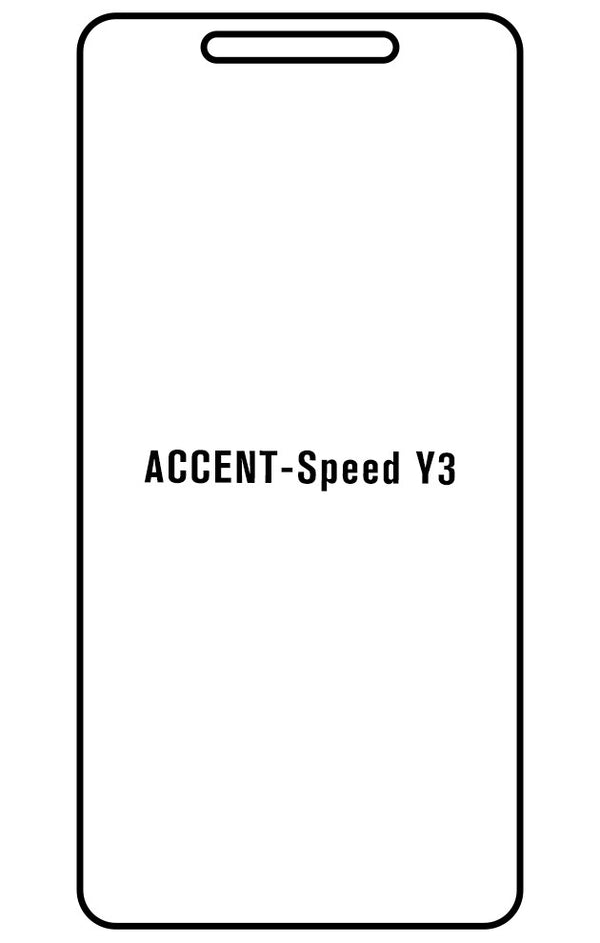 Film hydrogel Accent Speed Y3 - Film écran anti-casse Hydrogel